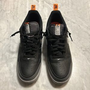 Nike Air Force 1 Low Under Construction Black      Men’s Size 13